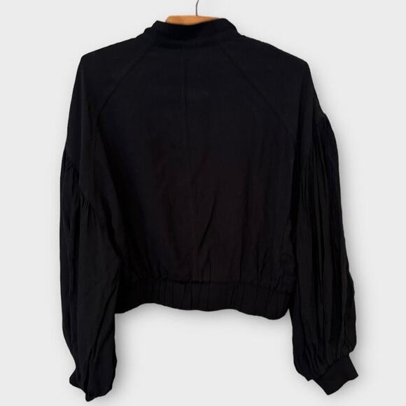 Free People On Pointe Bomber Jacket Size XS - Picture 4 of 8